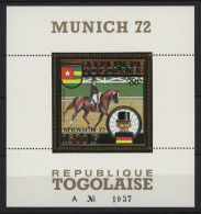 Togo - 1973 Medalist From Munich Gold Stamps Block (2) MNH__(TH-24293) - Togo (1960-...)