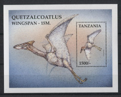 Tanzania - 1999 Prehistoric Animals Block (1) MNH__(TH-23038) - Tanzania (1964-...)