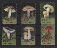 Tanzania - 1999 Mushrooms MNH__(TH-24526) - Tanzania (1964-...)