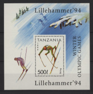 Tanzania - 1994 Winter Olympics Lillehammer Block MNH__(TH-27714) - Tanzania (1964-...)