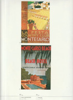 Page Du Livre "AFFICHES D'AZUR" Alpes Maritimes  (  Pages 297 ) MONTE CARLO - Afiches