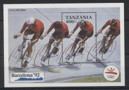 Tanzania - 1991 Summer Olympics Barcelona Block (2) MNH__(TH-23958) - Tanzania (1964-...)
