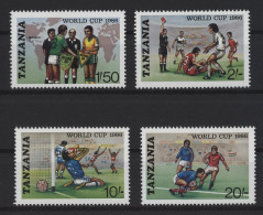 Tanzania - 1986 Soccer World Cup MNH__(TH-27770) - Tanzania (1964-...)