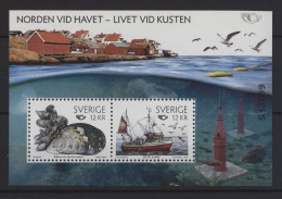 Sweden - 2010 Life By The Sea Block MNH__(TH-25635) - Blocs-feuillets