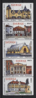 Sweden - 1998 Swedish Houses Strip MNH__(TH-25631) - Neufs