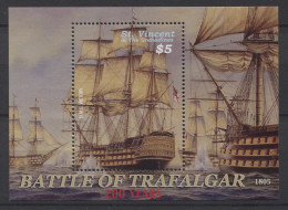 St.Vincent - 2004 Battle Of Trafalgar Block (2) MNH__(TH-26451) - St.Vincent (1979-...)