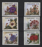 Zimbabwe - 2002 Flowering Wild Plants MNH__(TH-27329) - Zimbabwe (1980-...)