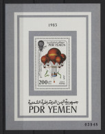 Yemen (South) - 1983 200 Years Of Aviation Block (1) MNH__(TH-24131) - Yemen