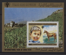 Yemen (Arab) - 1980 Year Of The Child Block (1) MNH__(TH-25364) - Jemen