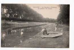 SAUJON * CHARENTE MARITIME * LA SEUDRE A RIBEROU * PECHE A LA TRABLE * Le Guiastrennec - Saujon