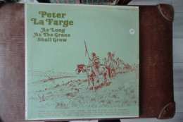 Disque De Peter La Farge - Aslong As The Grass Shall Grow -  Folkways Records ‎– FT 1013 MONO, Folkways Records  US 1968 - Country & Folk