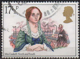 GREAT BRITAIN 1980 Famous Authoresses: 17½p Mrs Gaskell - Gebruikt