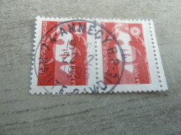 Marianne De Briat - Sans Valeur - Yt 2806 - Rouge - Double Oblitérés - Année 1993 - - 1989-1996 Bicentenial Marianne