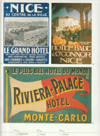 Page Du Livre "AFFICHES D'AZUR" Alpes Maritimes  (  Pages 288 ) HOTEL - NICE ET MONTE CARLO - Afiches