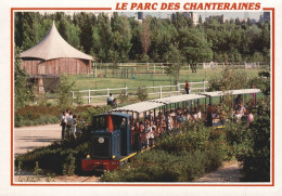 92 VILLENEUVE-LA-GARENNE - GENNEVILLIERS LE PARC DES CHANTERAINES LE PETIT TRAIN - Villeneuve La Garenne