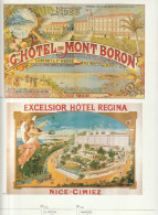 Page Du Livre "AFFICHES D'AZUR" Alpes Maritimes  (  Pages 282 ) HOTEL - NICE - Afiches