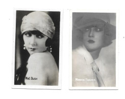 CW69 - PHOTOS DOS VIERGE - FORMAT 6.5 X 4 CM - MARION DAVIES - MAE BUSH - Foto