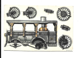 AL52 - PLANCHE OFFERTE PAR BISCOTTES ST LUC - POUR CONSTRUIRE UNE VOITURE - OBEISSANTE AMEDEE BOLLEE - Altri & Non Classificati