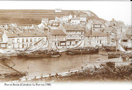 Editions ATLAS - Port En Bessin - Le Port Vers 1900 - Port-en-Bessin-Huppain