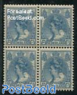 Netherlands 1899 12.5c Blue, Block Of 4 [+], Mint NH - Unused Stamps