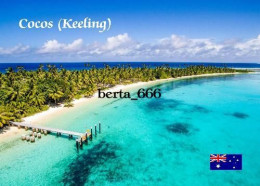 Cocos (Keeling) Islands View Palm Trees New Postcard - Islas Cocos (Keeling)