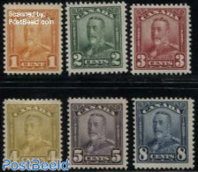 Canada 1928 Definitives 6v, Mint NH - Unused Stamps