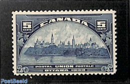 Canada 1933 UPU 1v, Mint NH, U.P.U. - Unused Stamps