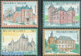 Belgium 1985 Solidarity, Castles 4v, Mint NH, Art - Castles & Fortifications - Ongebruikt