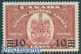 Canada 1939 Express Mail 1v, Mint NH, History - Coat Of Arms - Ongebruikt