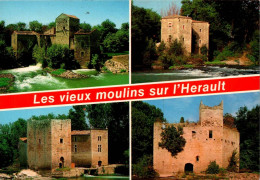 N°364 Z -cpsm Les Vieux Moulins Sur L'heraul- - Watermolens