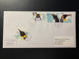 Lettre "Les Oiseaux - Manchots" 20/11/2018 - 871/873 -TAAF - Terre Adélie - Storia Postale