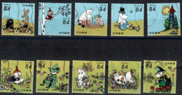 Japan, 2021     ,Mi. 10700-9 - Used Stamps