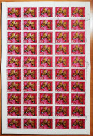 Hungria Pliego 50 Sellos Año 1966 Usado Mariposas - Used Stamps