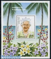 Jamaica 1995 Queen Mother S/s, Mint NH, History - Kings & Queens (Royalty) - Familias Reales