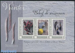 Netherlands - Personal Stamps TNT/PNL 2012 Seasons, Winter 3v M/s, Mint NH, Nature - Trees & Forests - Rotary, Lions Club