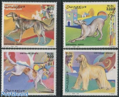 Somalia 2003 Dogs 4v, Mint NH, Nature - Dogs - Somalië (1960-...)