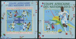 Niger 2013 Africa Cup 2 S/s, Mint NH, Sport - Níger (1960-...)