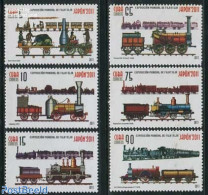 Cuba 2011 Railways 6v, Mint NH, Transport - Railways - Unused Stamps