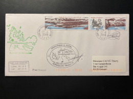 Lettre "Site De Laboureur" 27/08/2019 - 888/889 -TAAF - Kerguelen - Storia Postale