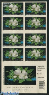 United States Of America 2004 Martin Johnson Heade Foil Booklet (double Sided), Mint NH, Nature - Flowers & Plants - S.. - Unused Stamps