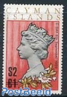 Cayman Islands 1969 2$, Stamp Out Of Set, Mint NH, Nature - Flowers & Plants - Cayman Islands