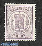 Netherlands 1870 2.5c, Stamp Out Of Set, Unused (hinged) - Unused Stamps
