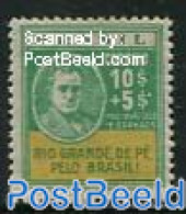 Brazil 1931 10$+5$, Stamp Out Of Set, Unused (hinged) - Unused Stamps