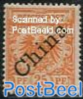 China (before 1949) 1898 German Post, 25pf, Stamp Out Of Set, Unused (hinged) - Sonstige & Ohne Zuordnung