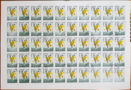 Hungria Pliego 50 Sellos Año 1967 Usado  Flores - Used Stamps