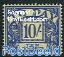 Great Britain 1963 10Sh, To Pay, Stamp Out Of Set, Mint NH - Ongebruikt