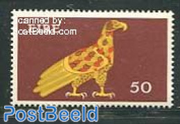 Ireland 1971 50p, With WM, Stamp Out Of Set, Mint NH, Nature - Birds - Birds Of Prey - Nuovi