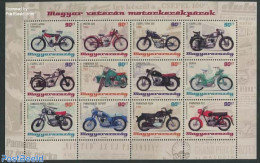 Hungary 2014 Motorcycles 12v M/s, Mint NH, Transport - Motorcycles - Ongebruikt