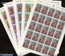 Luxemburg 1971 Caritas 5 M/s, Mint NH, Religion - Christmas - Unused Stamps