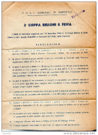 1945  LETTERA CON ANNULLO MAROSTICA VICENZA + ROSSANO VENETO - Poststempel